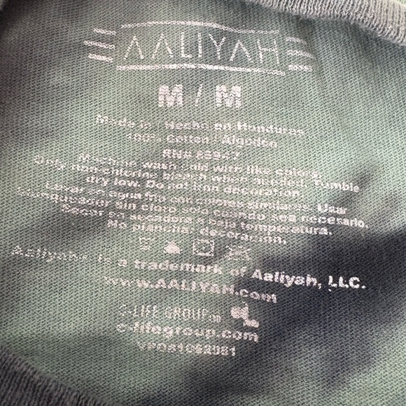 Aaliyah Tie Dye Shortsleeve T-Shirt Medium - Picture 3 of 6